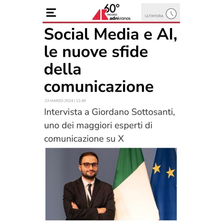 giordano sottosanti mister x comunicazione politica